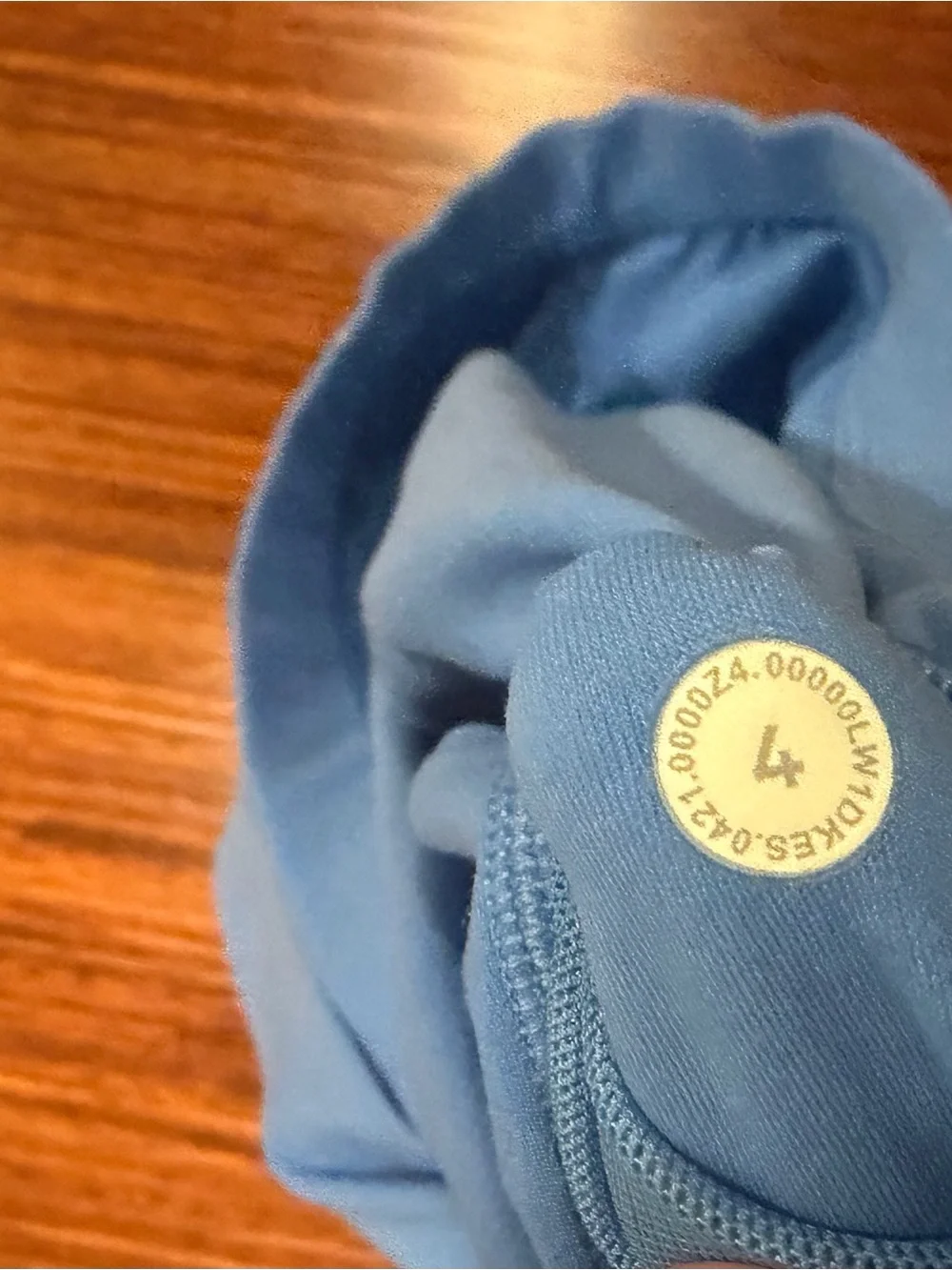 Lululemon Align High-Neck Tank Top Blue Nile size 4 EUC crisp rip tag